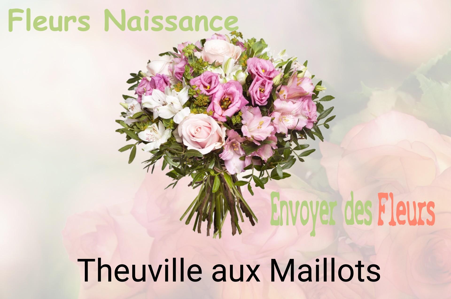 Bouquet de fleurs de naissance livré à Theuville-aux-Maillots