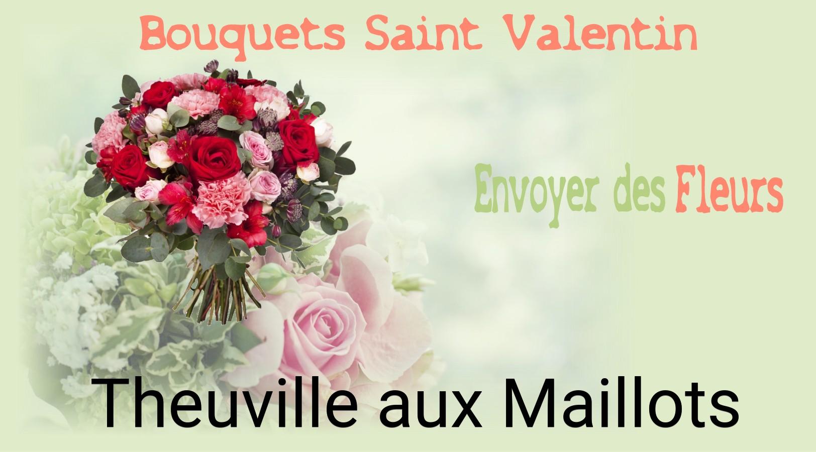 Roses de Saint-Valentin livrées à Theuville-aux-Maillots